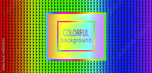 Colorful luxury background with 3D beads. Vector illustration.