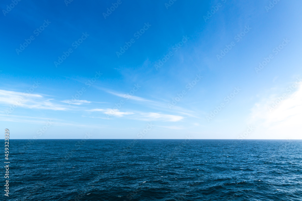 custom made wallpaper toronto digitalSeascape. Blue sky and white cloud.