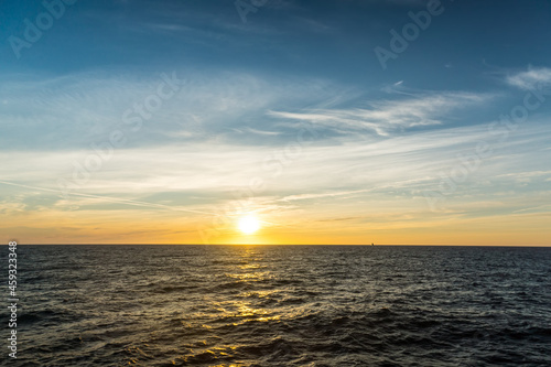 Sea landscape, vivid sunset. © Igor Chaikovskiy