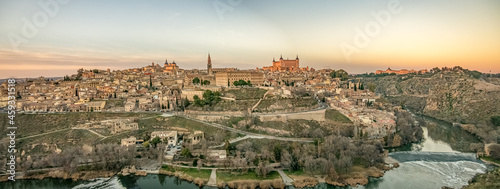 Photos Sunset in the city of Toledo. February 2019 Spain