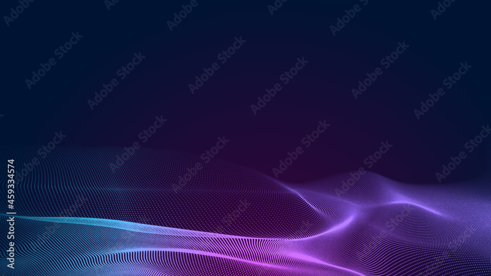 Abstract dot blue purple wave gradient texture technology background. Abstract dot blue purple wave gradient texture technology background.