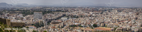 Panorama of the city of Elche. Elx, Elche, Province of Alicante, Costa Blanca, Spain. © dbrnjhrj