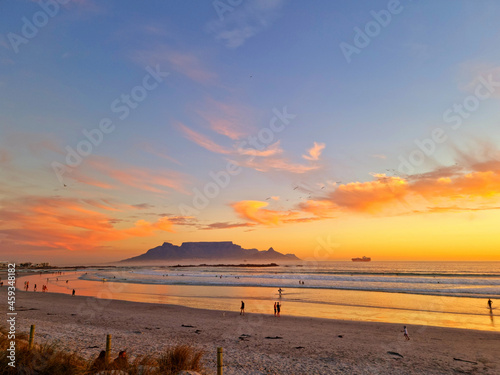 Cape Town sunset beach in Milnerton