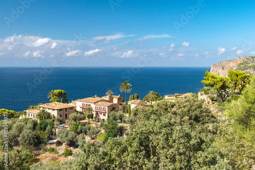 The north coast of Mallorca by the Tramuntana mountains - 8208