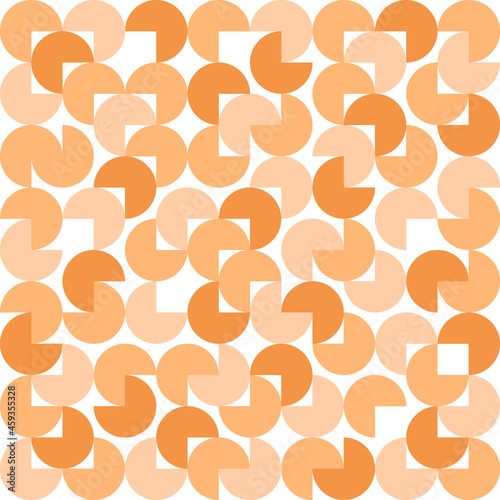 Geometric minimalistic seamless vector pattern. Monochrome abstract flat scandinavian pattern.