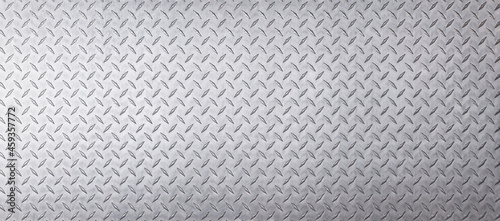 metal texture with diamond pattern. light stainless steel background