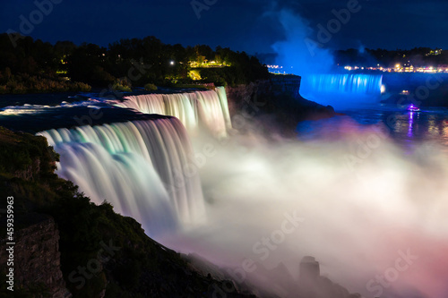 American falls  Niagara falls at Night