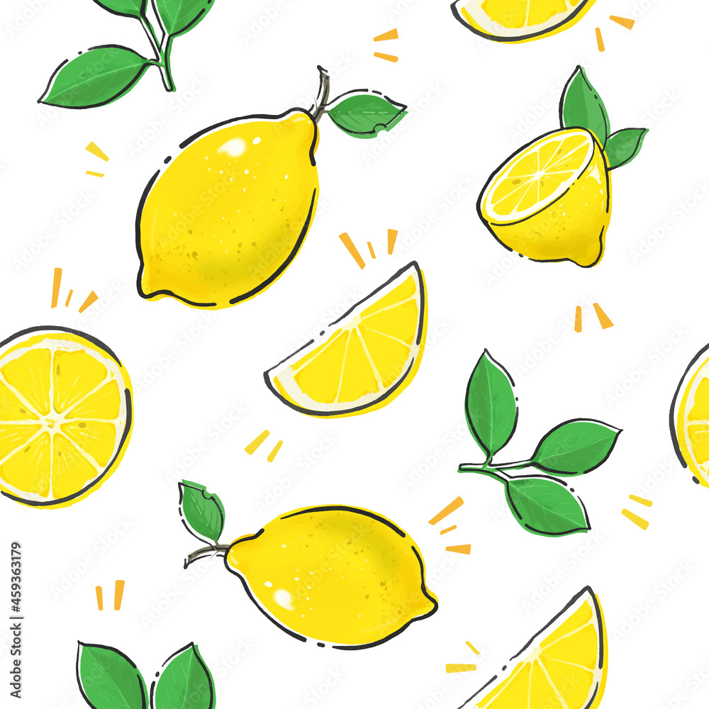 This is the patttern of fresh lemon fruit. You should use this to pajamas design or wallpaper decoration, etc. This is the patttern of fresh lemon fruit. You should use this to pajamas design or wallpaper decoration, etc.