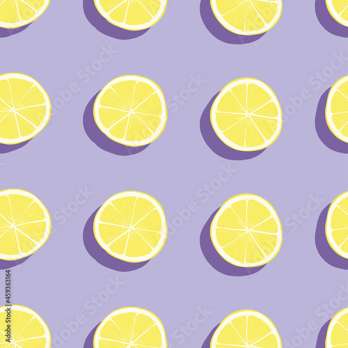 This is the patttern of fresh lemon fruit. You should use this to pajamas design or wallpaper decoration, etc.