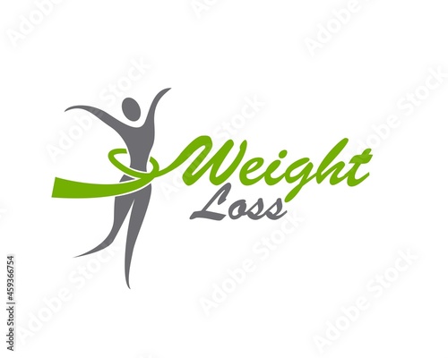 weight loss logo designs for women diet and health service or spa