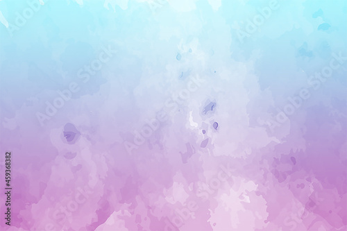 Abstract horizontal watercolor background design, colorful watercolor backgrounds for poster, banner or flyer.