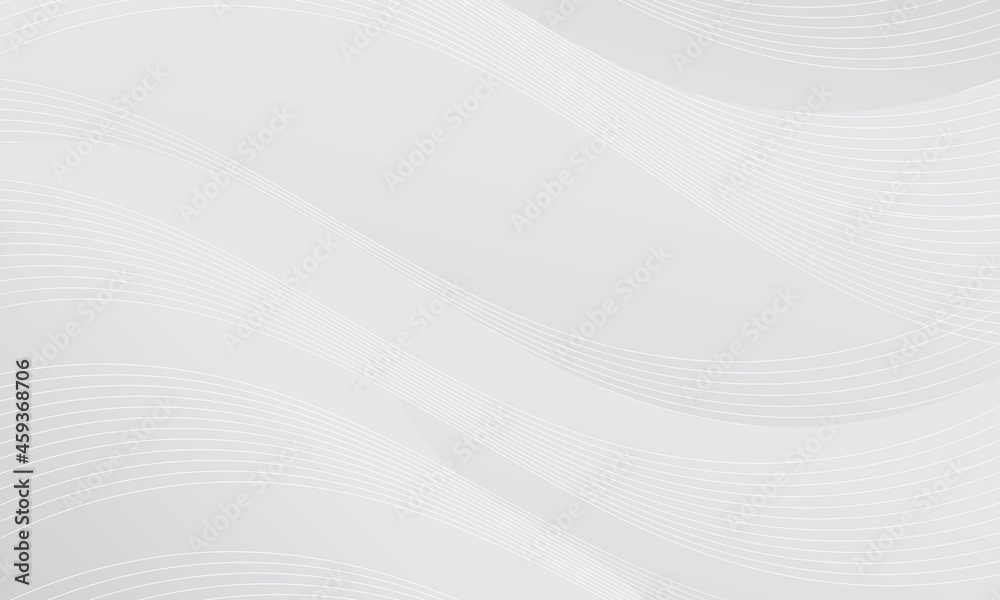 Abstract white geometric background. Modern background design. gradient color. Fluid shapes composition. Fit for presentation design. website, basis for banners, wallpapers, brochure, posters