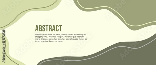 Abstract minimalist wavy liquid vector design template used for background, card, template, presentation template, quotes background template.
