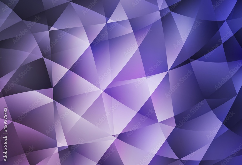 Light Purple vector polygon abstract background. Light Purple vector polygon abstract background.