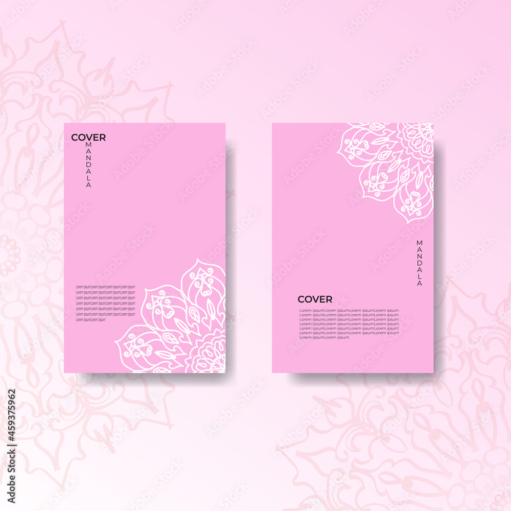 card with pink roses