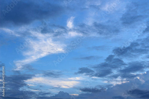 Dark sky before strom,sea ,daylight