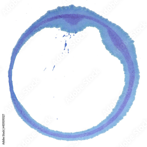 blue paint splashes