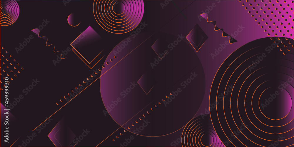 Obraz premium Abstract Background With Notes