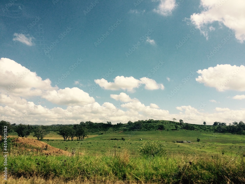 clouds over the ranches
