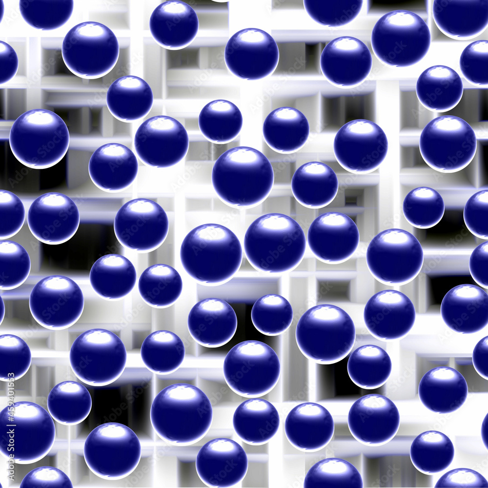 Blue spheres, bubbles, texture, background with circles Blue spheres, bubbles, texture, background with circles