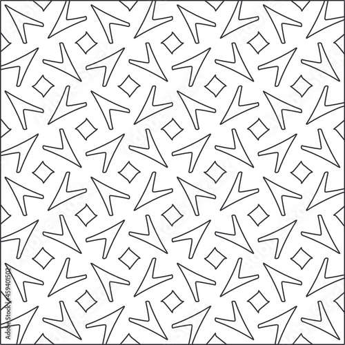 Design monochrome grating pattern,black and white patterns.Repeating geometric tiles from striped elements. black otnament.