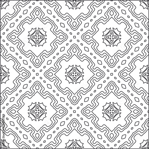 Design monochrome grating pattern,black and white patterns.Repeating geometric tiles from striped elements. black otnament.