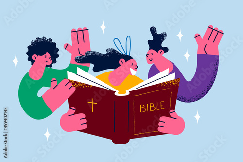 Religious education and church concept.