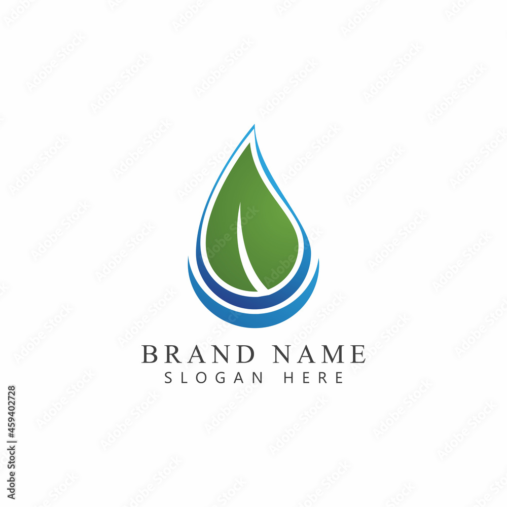 Water drop Logo Template vector illustration design Water drop Logo Template vector illustration design