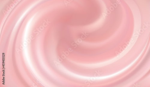 Vector background of swirling pink texture