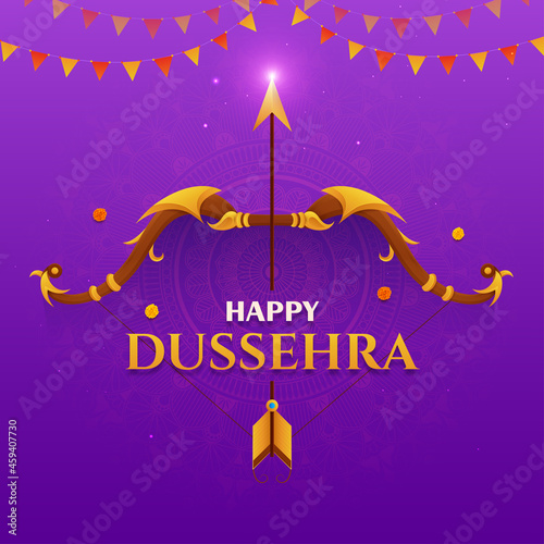 Happy Dussehra festival, Navratri, Durga Puja, Ravanna, Vijayadashami also known as Dasara