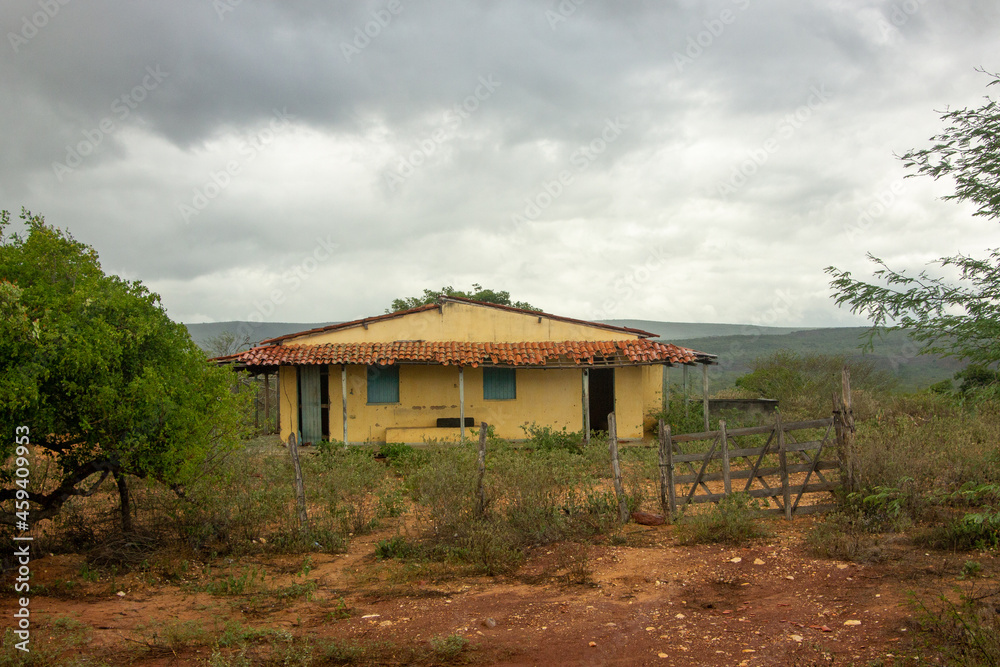 house in the sertão, Bahia, Brazil house in the sertão, Bahia, Brazil