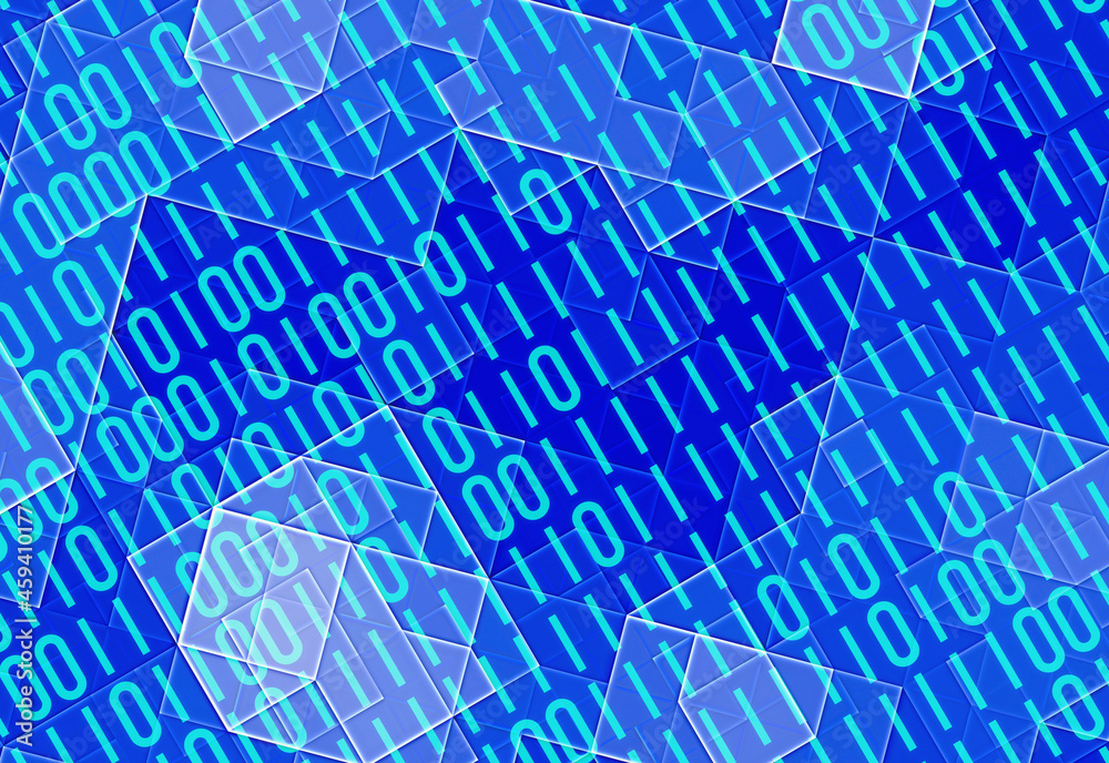 Information binary code. Abstract background Information binary code. Abstract background