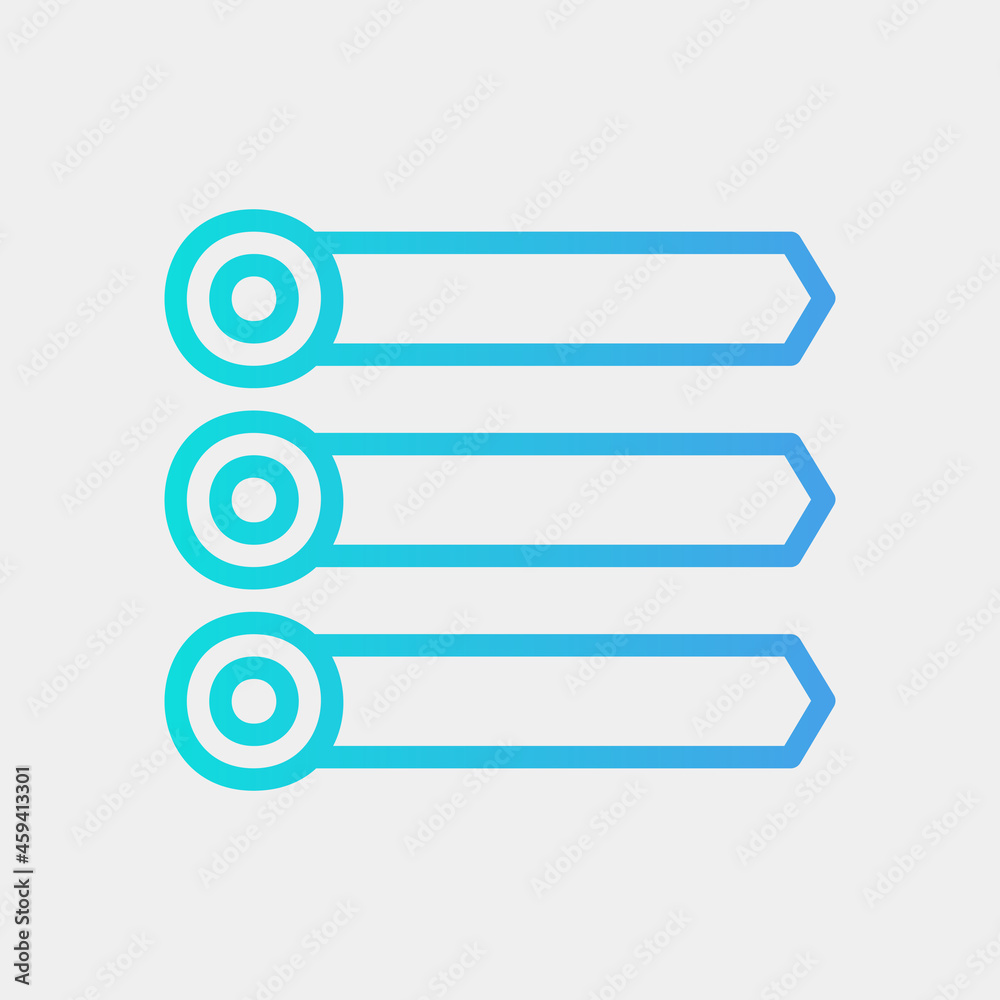 Vector illustration of infographic icon in blue style for any projects Vector illustration of infographic icon in blue style for any projects
