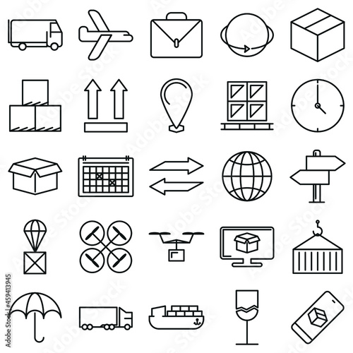 set of icons for web