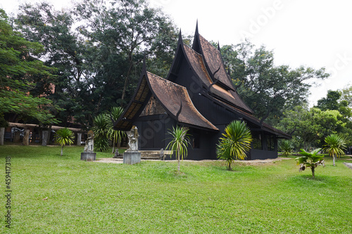 Famous temples, architectural appearance. Details closeup, Thailand