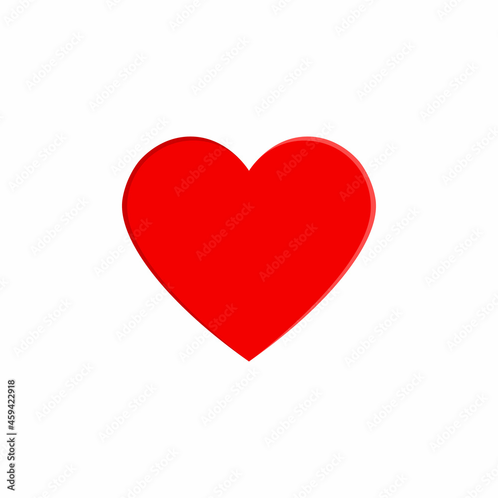 Heart love style icon. Vector illustration. Heart love style icon. Vector illustration.