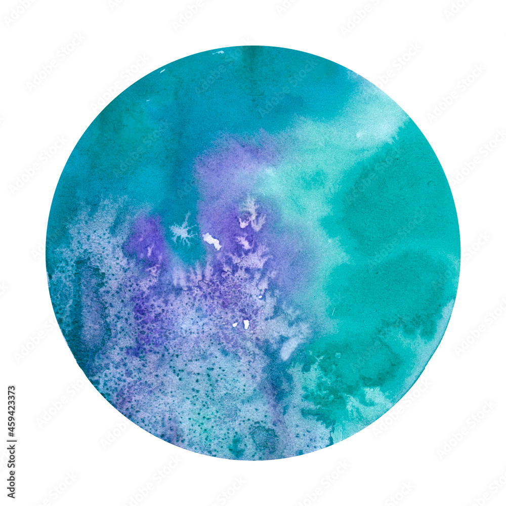 hand drawn watercolor abstract texture round background hand drawn watercolor abstract texture round background