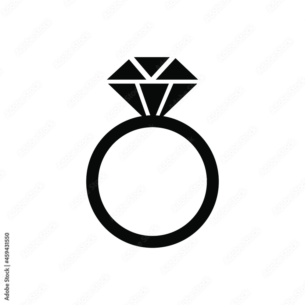 Ring icon vector. jewel illustration sign. bijouterie symbol or logo. Ring icon vector. jewel illustration sign. bijouterie symbol or logo.