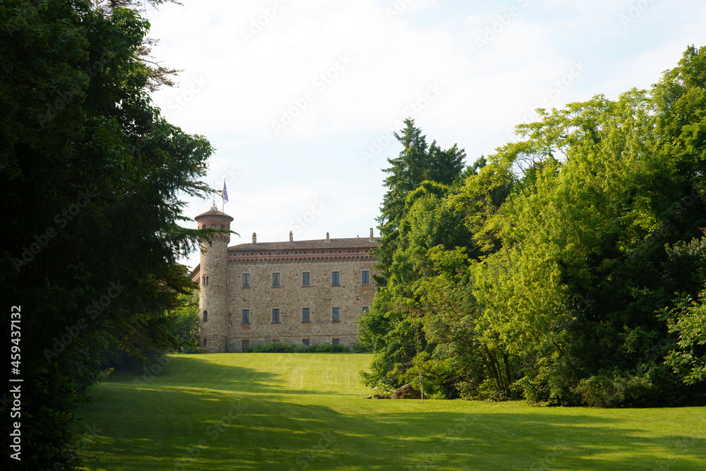Old castle of Rezzanello, Piacenza province, Italy