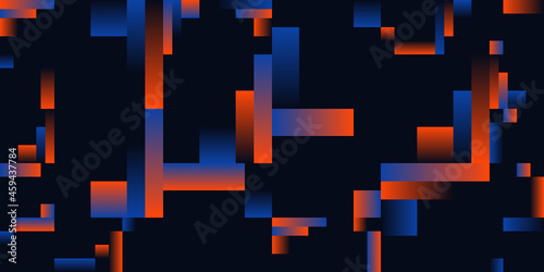 Bauhaus Abstract Vector Composition Design