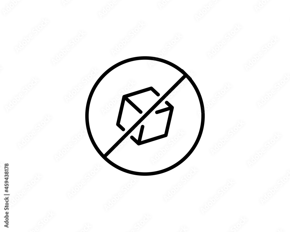 No Sugar free vector icon. Vector sugar cubes in circle icon for no sugar added product package design. No Sugar free vector icon. Vector sugar cubes in circle icon for no sugar added product package design.