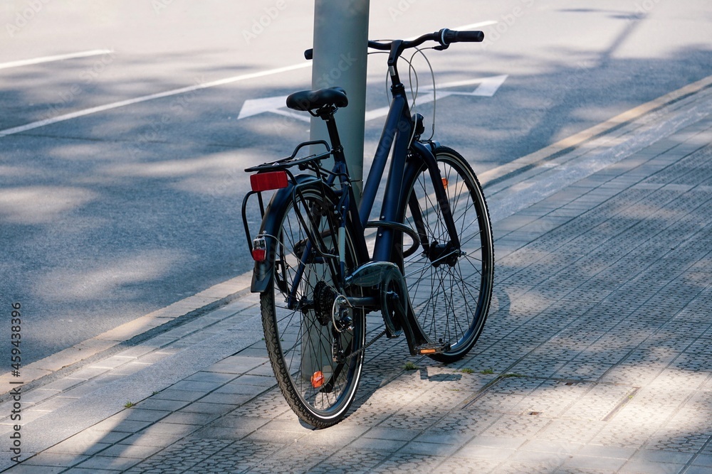 bicycle mode of transportation on the street bicycle mode of transportation on the street