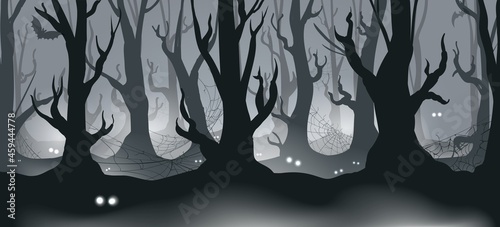 Forest with eyes