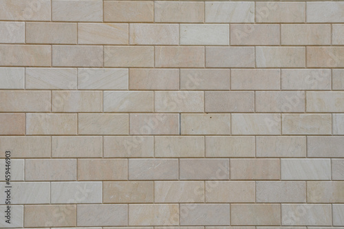Seamless Beige Marble Stone Tiles Texture with Black Joint Line