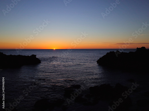 佐渡の夕日