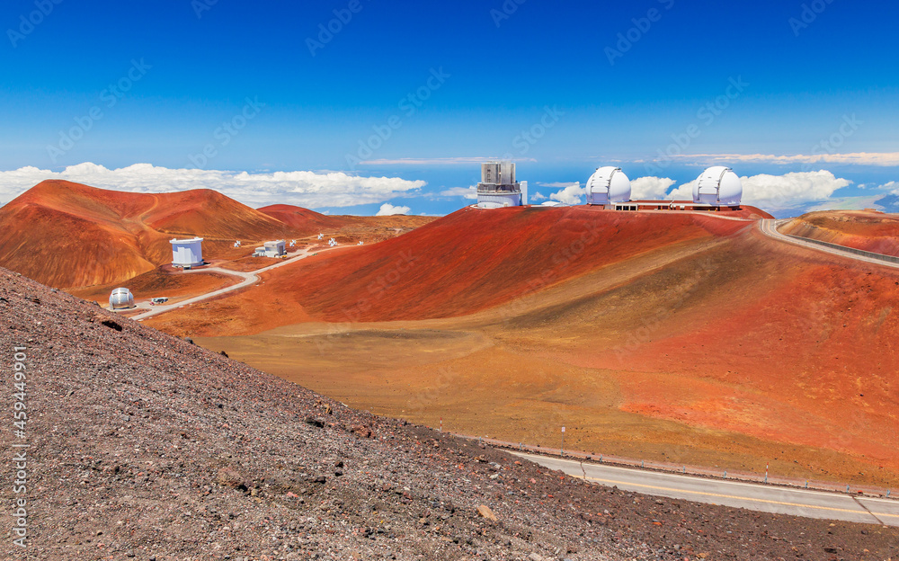 Hilo, Hawaii (The Big Island). Mauna Kea Summit Observatories.