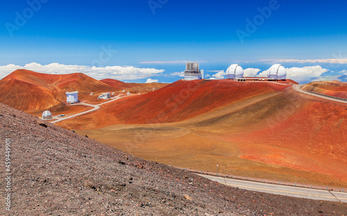 Hilo, Hawaii (The Big Island). Mauna Kea Summit Observatories.