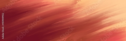 Abstract painting art with blurred fire color paint brush for presentation, website background, banner, wall decoration, or t-shirt design. © Fariz Ardiansyah