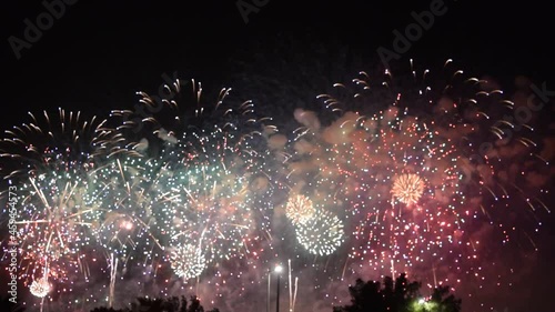 Saudi National Day - Celebration Fireworks 2021 - 1443  photo