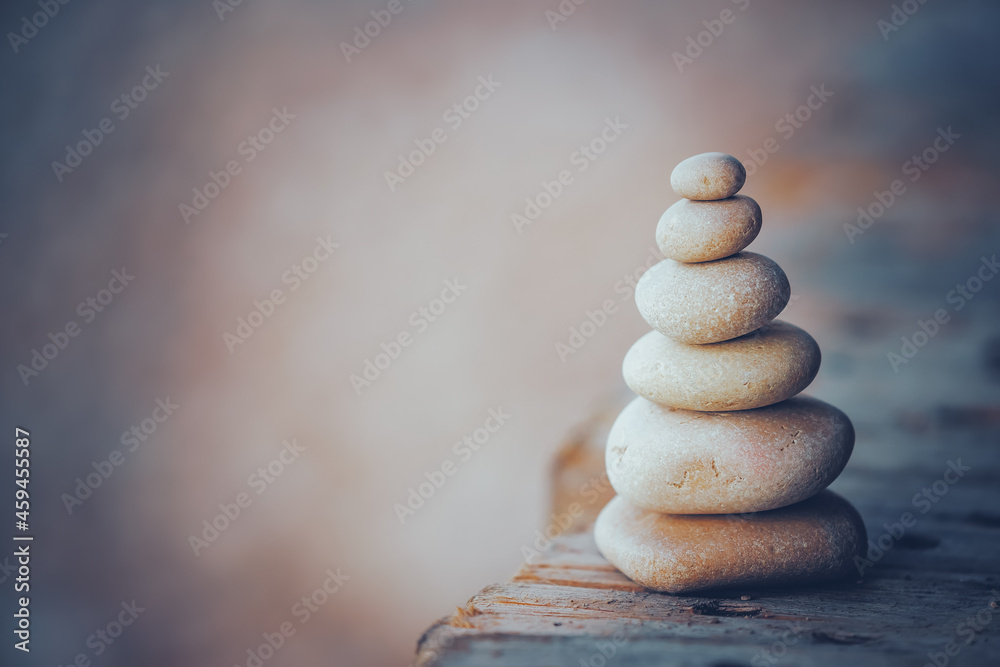 Obraz premium Stones Balance Background